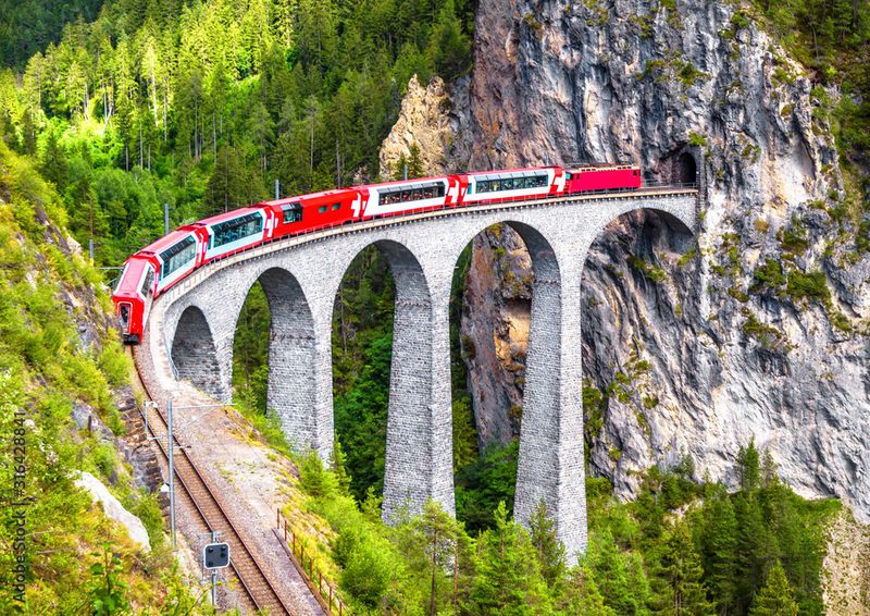 The Bernina Express, Switzerland/Italy