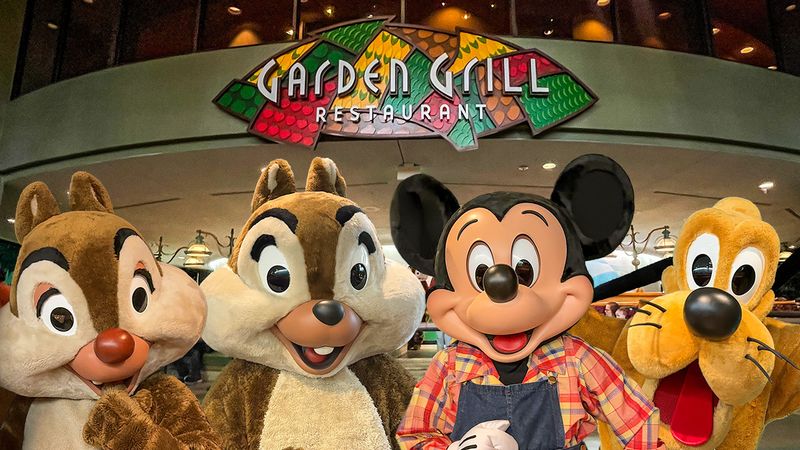 Garden Grill Character Dining