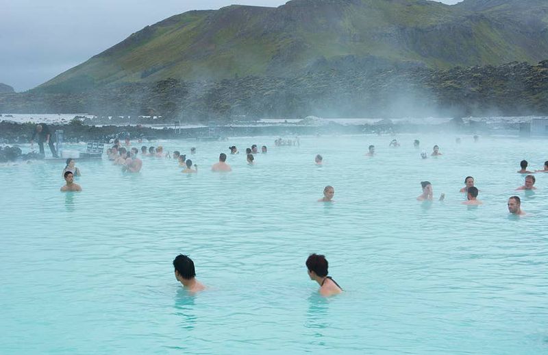 The Overcrowded Blue Lagoon, Iceland