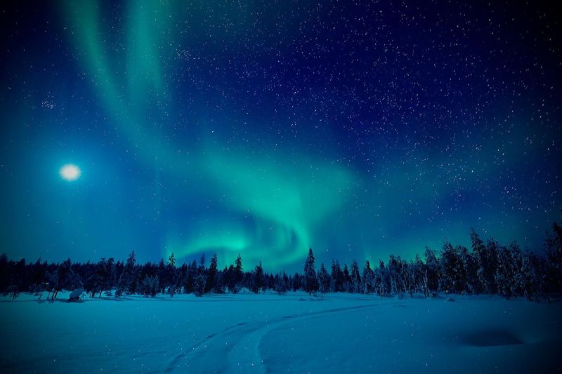 The Northern Lights' Natural Light Show