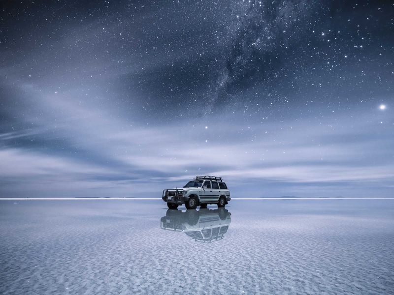 The Surreal Salt Flats of Uyuni, Bolivia