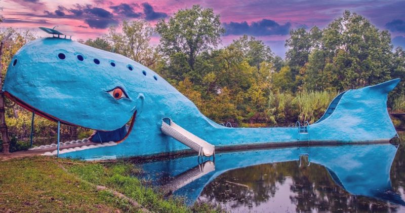 The Blue Whale Of Catoosa – Catoosa, Oklahoma