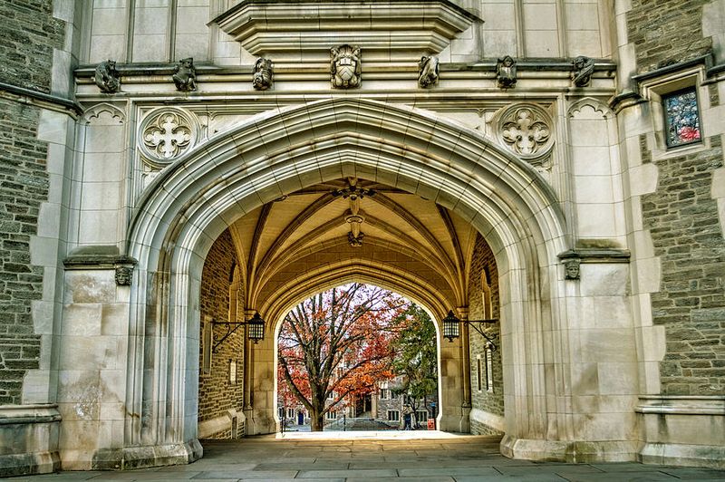 Princeton University's Gothic Dreamscape
