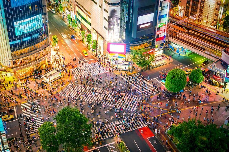 Tokyo's Shibuya Crossing
