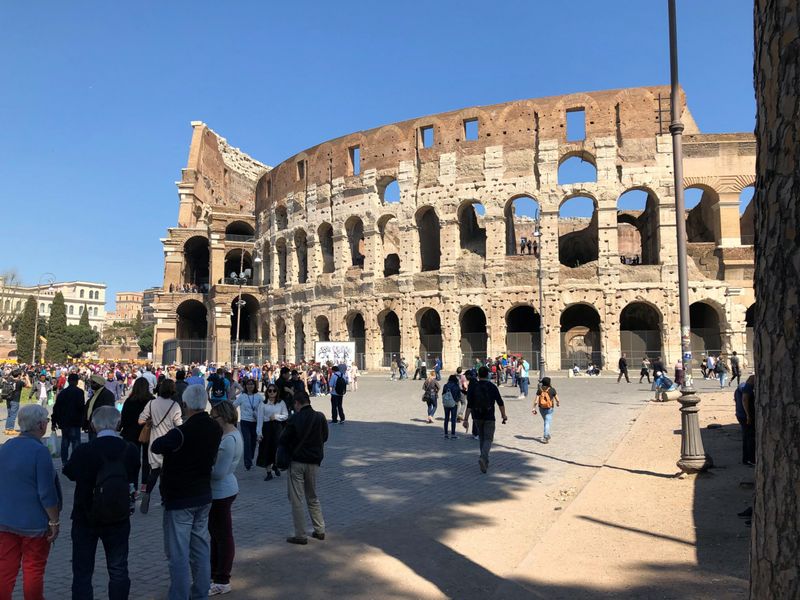 Rome Tourist Burnout