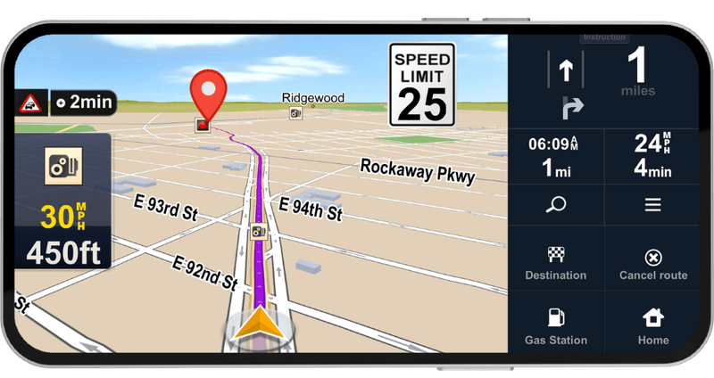 Navigation App with Offline Maps