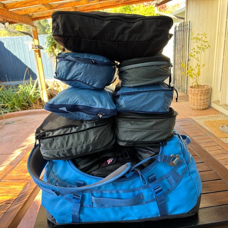 Overly Organized Packing Cubes