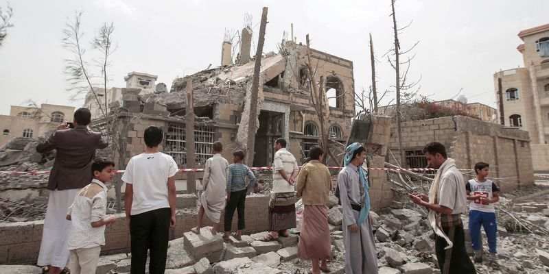 Sana'a, Yemen: Humanitarian Crisis Zone
