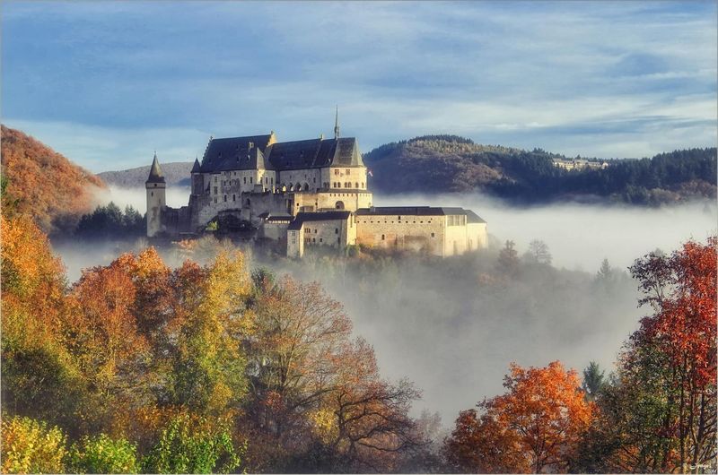 Vianden Castle, Luxembourg