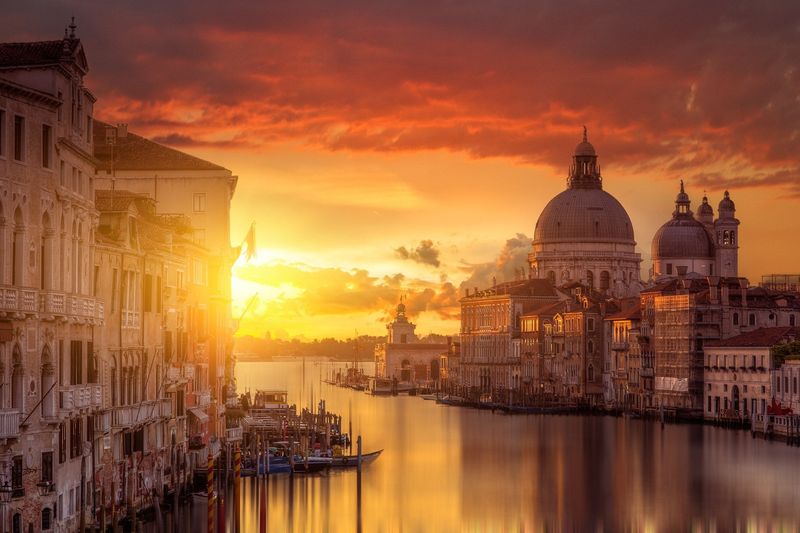 Venice's Mysterious Allure at Dawn