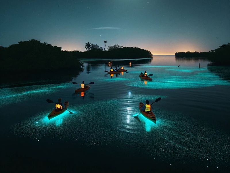 Beaches That Glow in the Dark