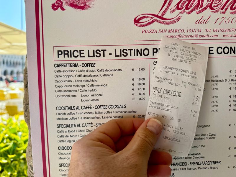 Premium Pricing for English Menus