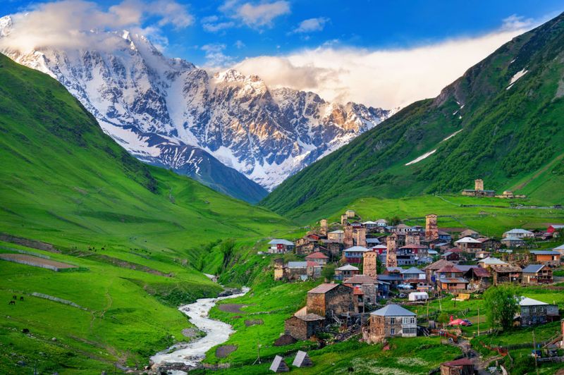 Georgia's Caucasus Mountains