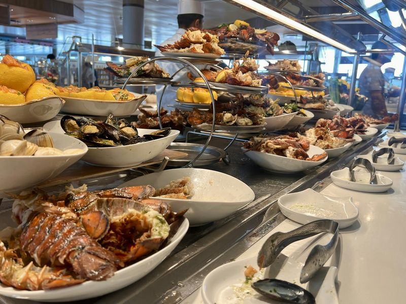 Grab Lunch From The Buffet Early On Embarkation Day