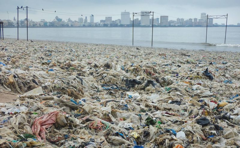Chowpatty Beach, India (Avoid This Beach)