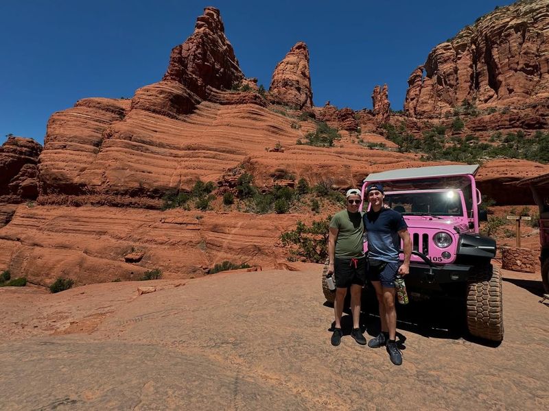 Take a Pink Jeep Tour