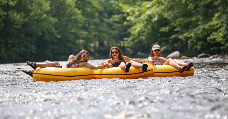 Tube Down the Little River