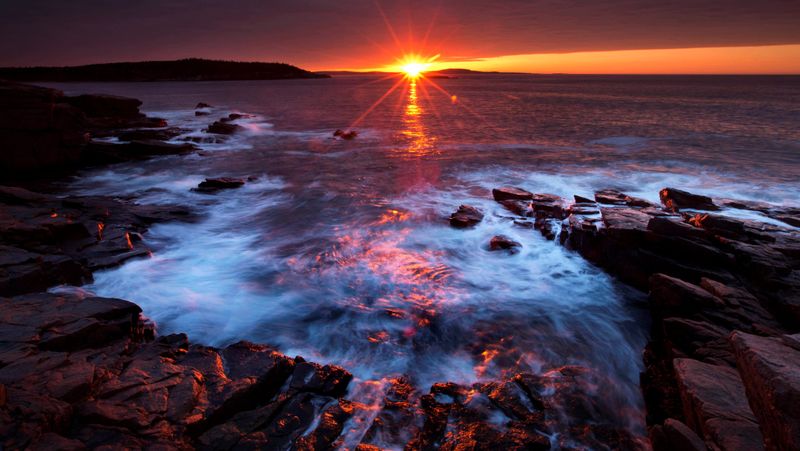 Watch The Sunrise At Acadia National Park