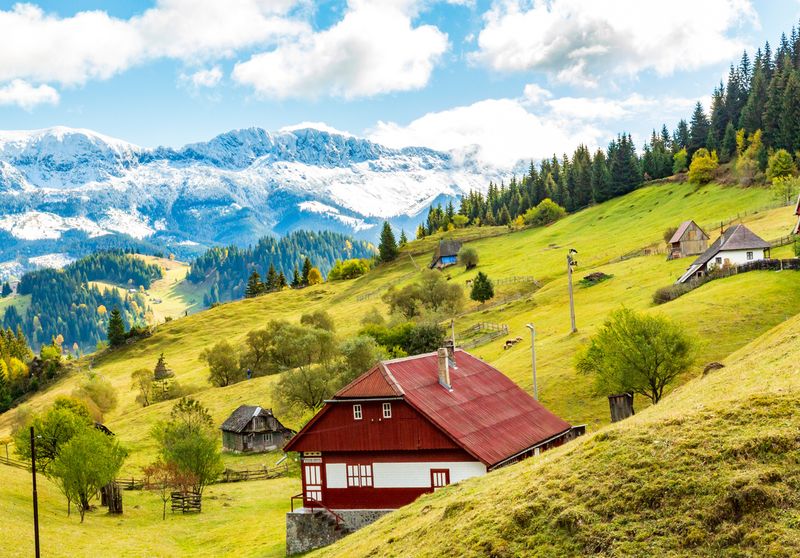 Hike To A Secluded Mountain Hut With Panoramic Views