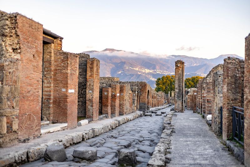 Visit The Ruins Of Pompeii, Italy