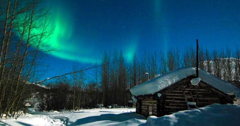 Northern lights viewing in Fairbanks