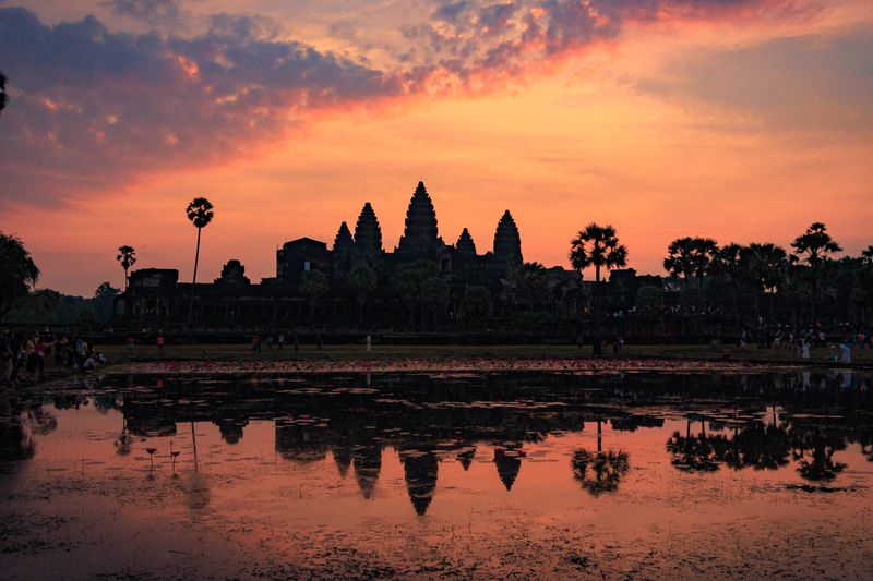 Angkor Wat at First Light