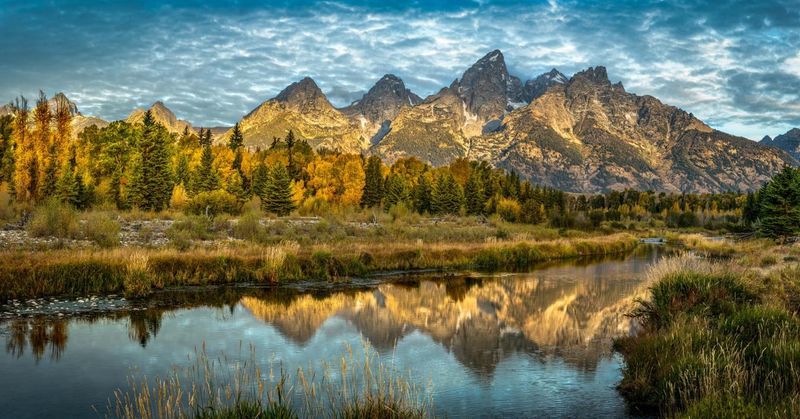 Grand Teton's Jagged Peaks Against Wyoming Skies Demand Return Trips