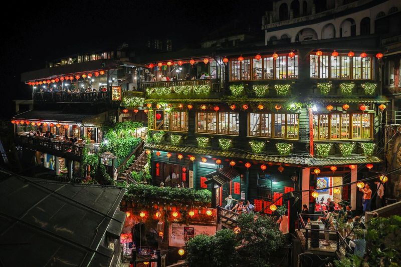Jiufen, Taiwan: Mountain Tea Houses with Ocean Views