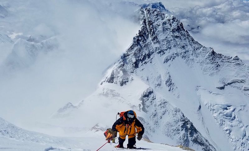 Climbing Mount Everest