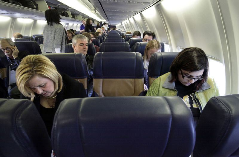 Booking a middle seat