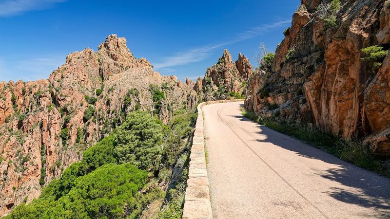 D81 From Calvi To Porto: The Crimson Cliffs Highway