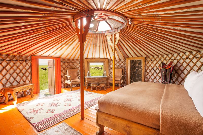 Mongolian Desert Yurt: Sustainability At The Cost Of Comfort