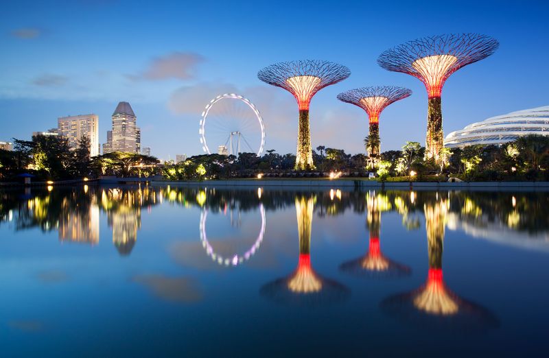 Singapore's Futuristic Garden
