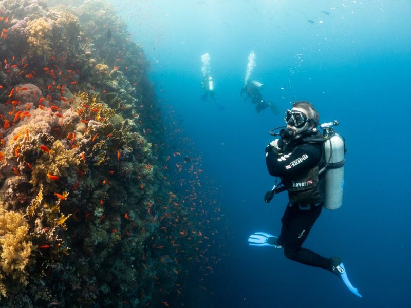 Free Diving In Dahab's Blue Hole, Egypt