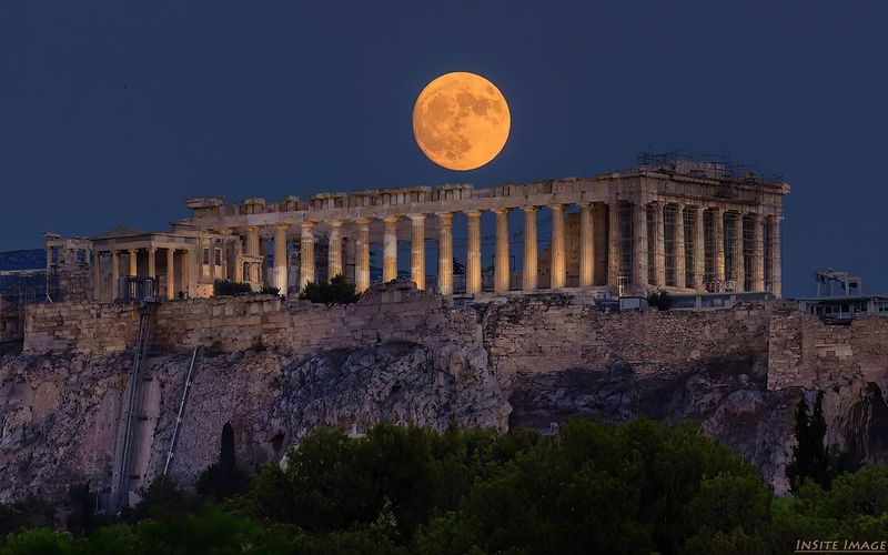 The Acropolis Above Athens