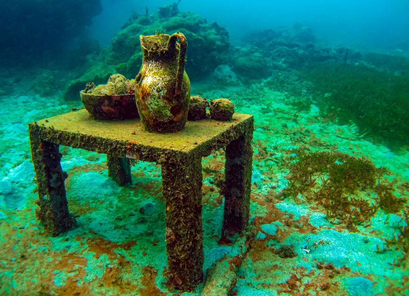 Explore The Underwater Sculpture Park In Grenada