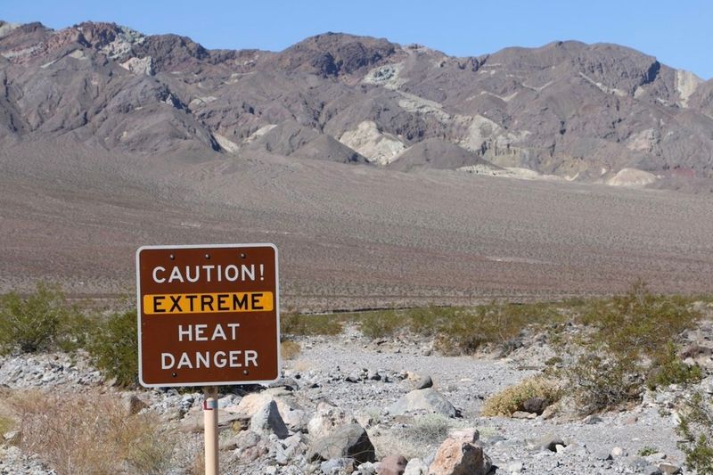 Camping in Death Valley During Summer
