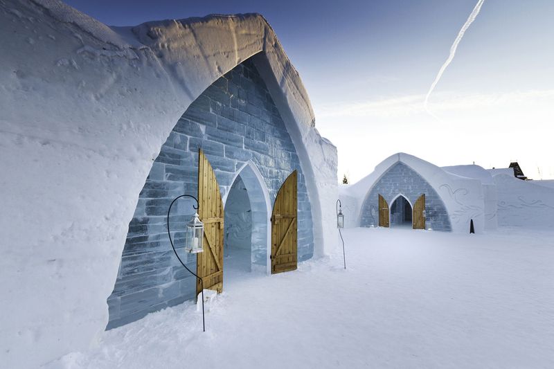 Quebec's Ice Hotel Winter Wonderland