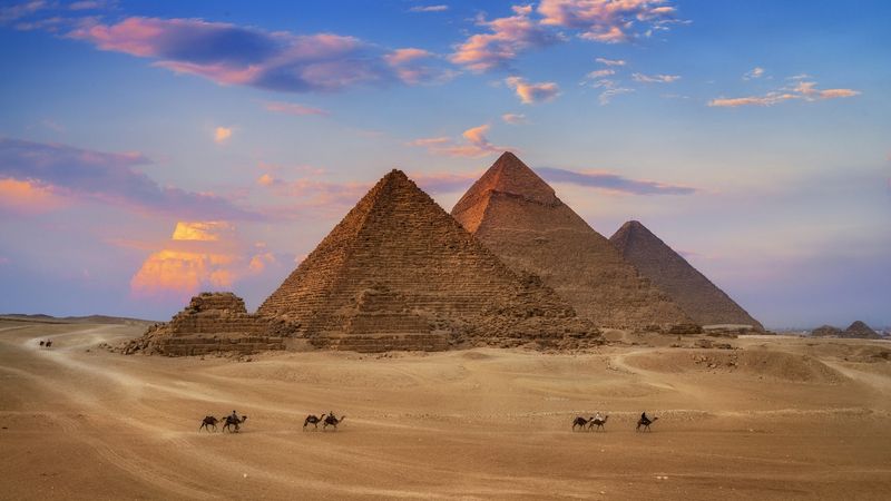 The Pyramids Of Giza