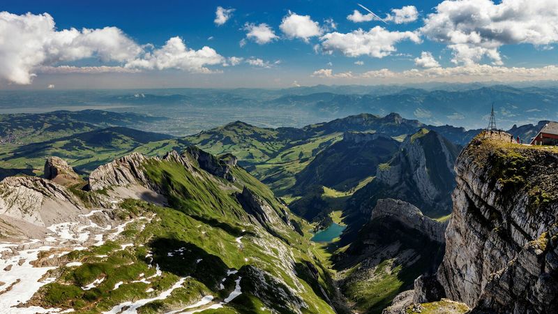 Säntis Peak's 360-degree Views