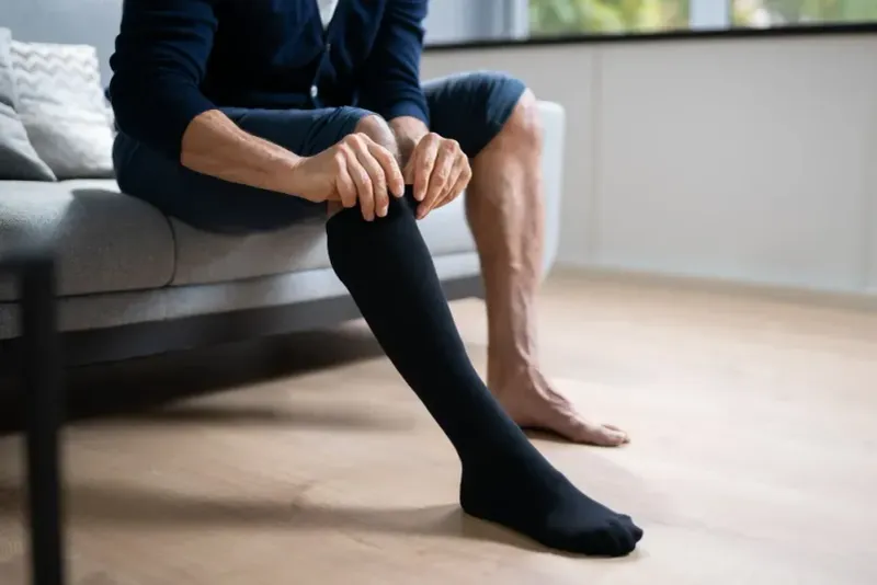 Use Compression Socks For Long Flights