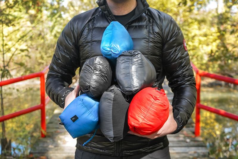 Packing bulky jackets