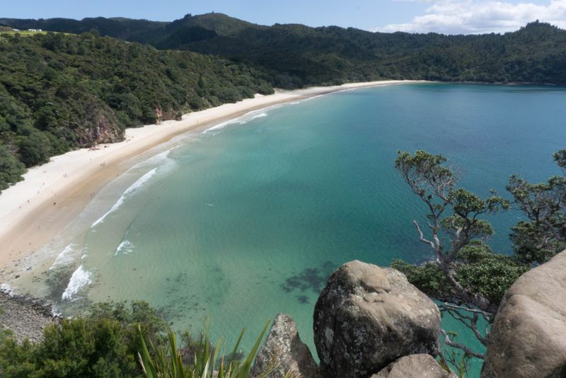 New Chums Beach, New Zealand