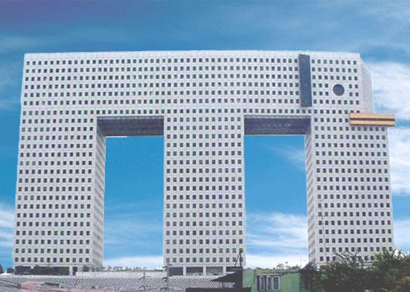 The Elephant Building (Chang Building), Bangkok, Thailand