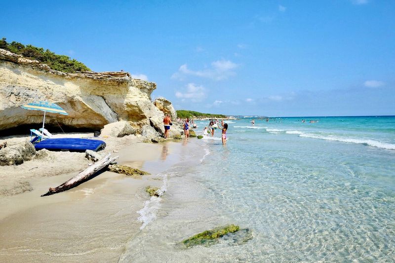 Baia dei Turchi: History Meets Beauty