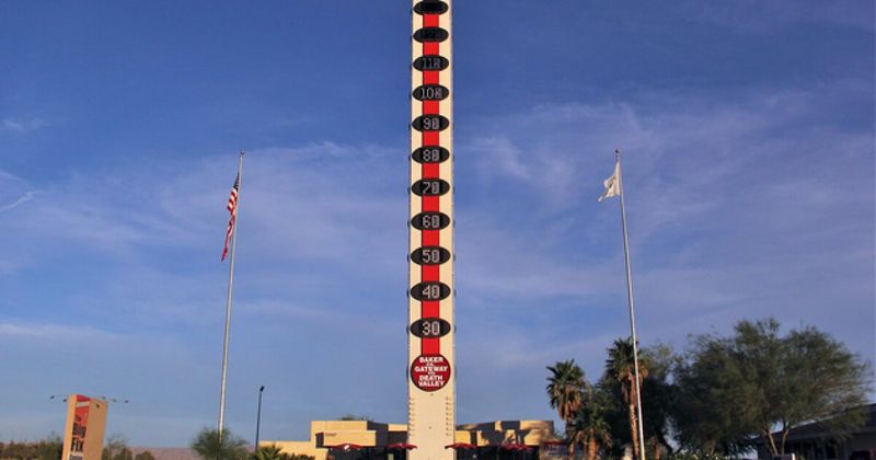 Baker's World's Tallest Thermometer