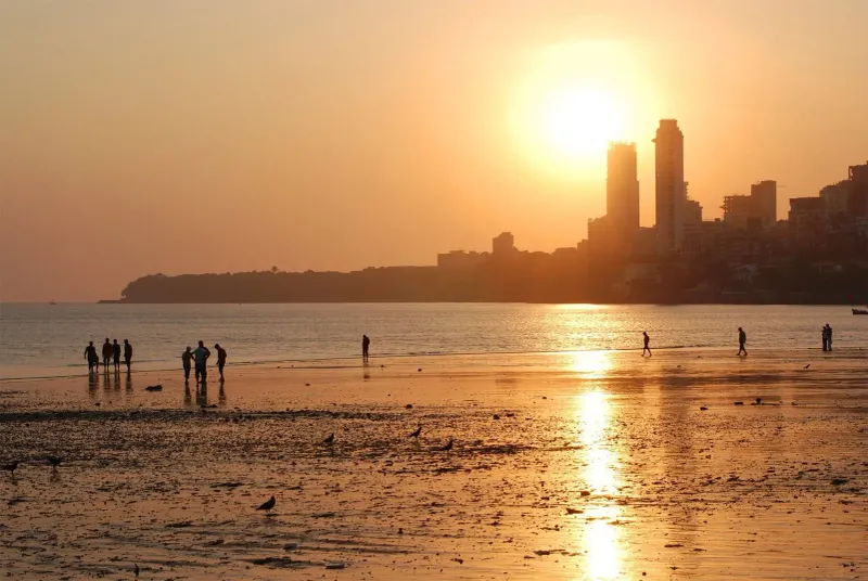 Chowpatty Beach, India