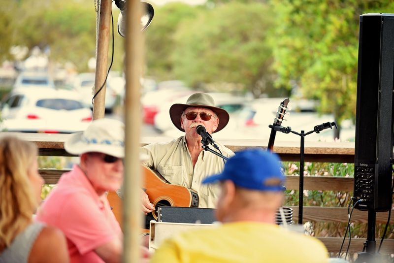 Enjoy Live Music At A Laid-Back Beach Bar