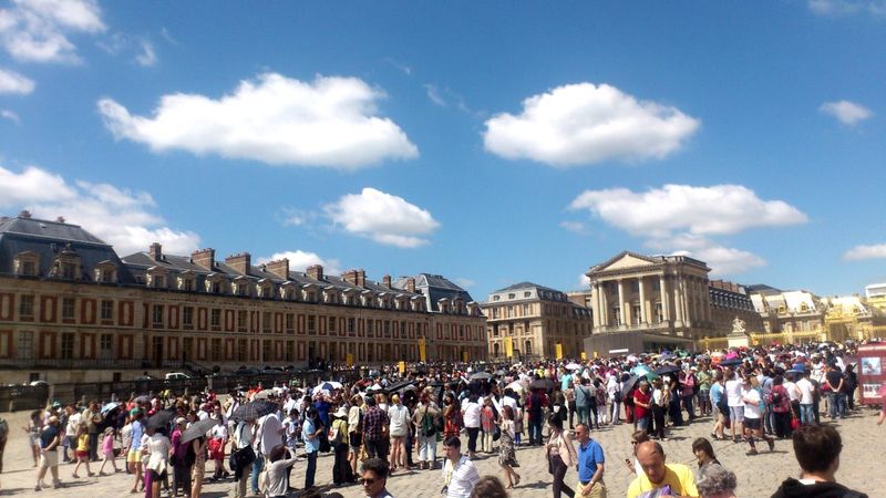 Gardens of Versailles During Peak Season