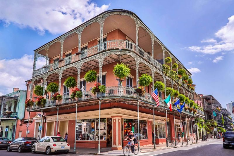 The French Quarter In New Orleans